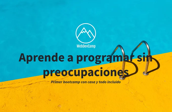 WebDevCamp: Aprende a programar sin preocupaciones. Primer bootcamp con casa y todo incluido