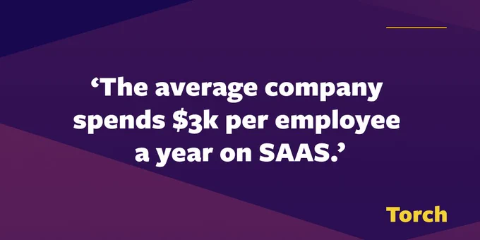 Torch allows its users to discover, manage and optimise their SAAS subscriptions, to provide a total view of their organisation’s usage and spend.
