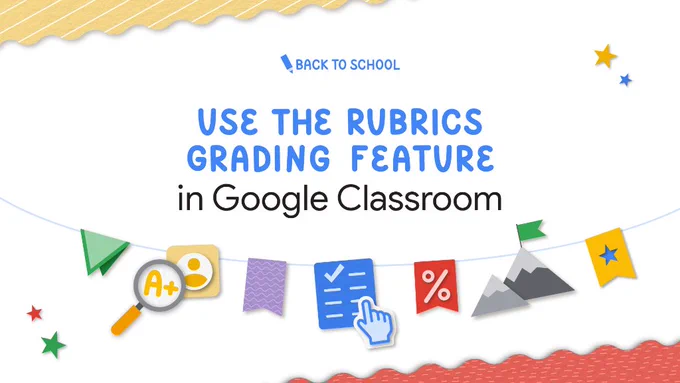 Use the rubrics grading feature in Google Classroom