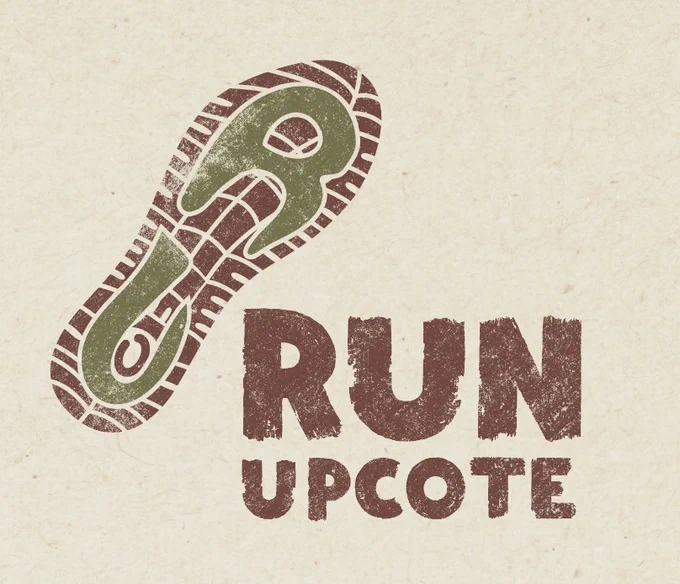 Run Upcote logo