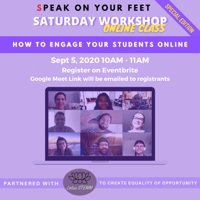 Learn strategies to teach in a virtual environment. For teachers, grad students, professors, teaching assistants, scientists. 
