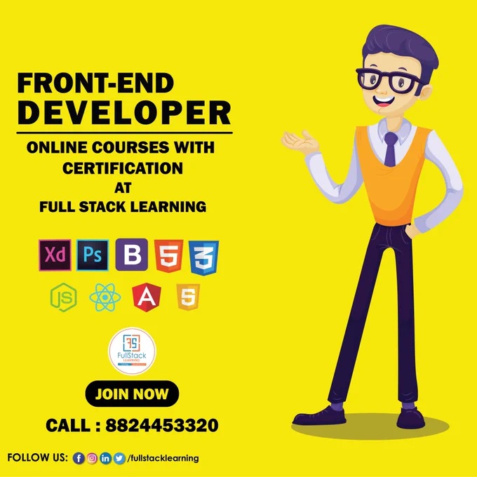 👨‍💻 Front-End Developer 💠

🎯Front-end developers are responsible for a website's user-facing code and the architecture of its immersive user experiences.

🔴 How to become a Front-End Developer ❓❓

👉In this post, we try to explain

🔹 What is "Fron-End"?
🔹 What is the "Fron-End" Developer?
🔹 What Are crucial "Fron-End Developer Skills?

✅ I hope you like it. If you want to know more DM your query.

👉 Don't forget to read "Next Post".

Follow @fullstacklearning1

Do let us know in the comments whether you like our content.

Like Comment ❣️

#frontenddeveloper #frontenddevelopment #frontenddev #frontenddevelopers #frontenddeveloperjobs #frontenddeveloperlife #frontend #jquery #jsframeworks #reactjs #angular #jstips #saas #css #css3 #webdesign #photoshop #adobexd #uidesign #uiux
#htmltips #html5 #nodejs #bootstrap #vuejs #responsivedesign #websitedesigner #designer
#fullstacklearning #fsljaipur
