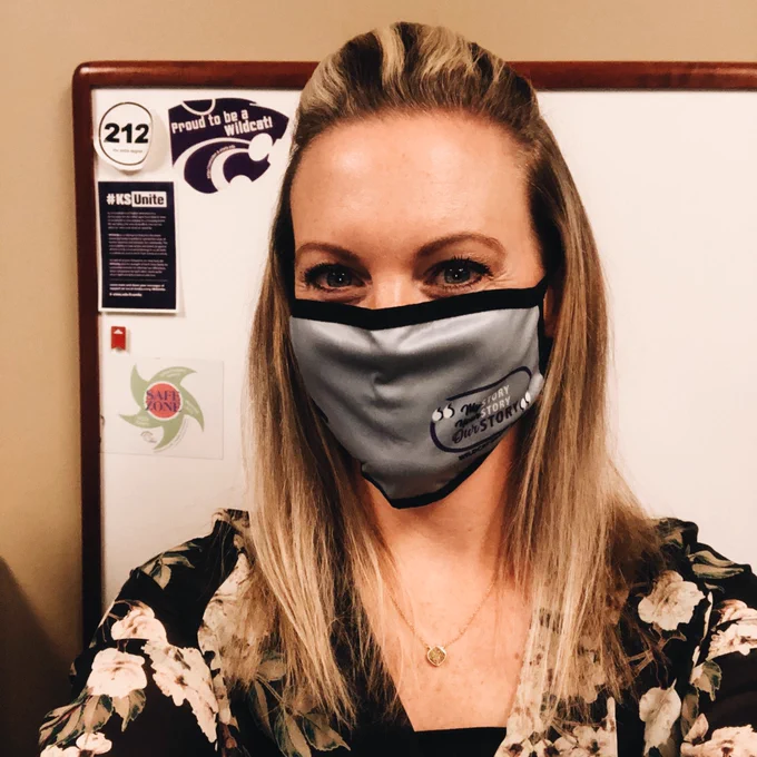 Tamara wearing mask