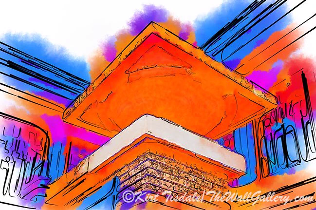 #FrankLloydWright In Abstract https://thewallgalleryblog.wordpress.com/2020/09/05/frank-lloyd-wright-in-abstract/ via @KirtWallGallery 

- interesting combo of #digitaltechniques explained & explored 😊