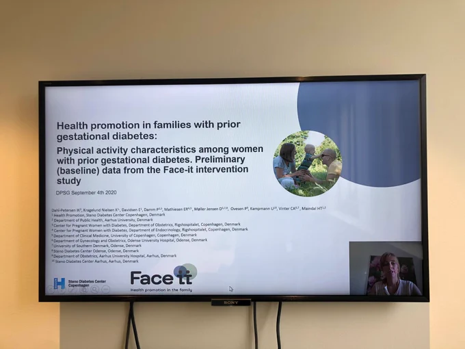 Presentation on preliminary baseline data from the Face-it study on families where the mother has a history of gestational diabetes. Presented on The Diabetes in Pregnancy Study Group