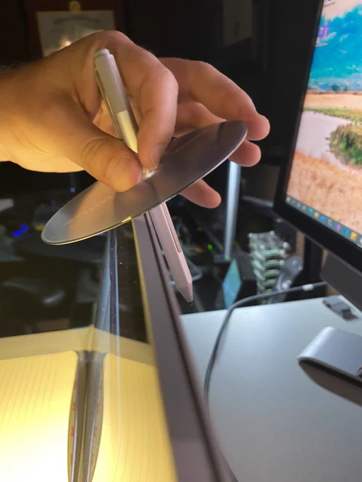 Use a CD for a document camera