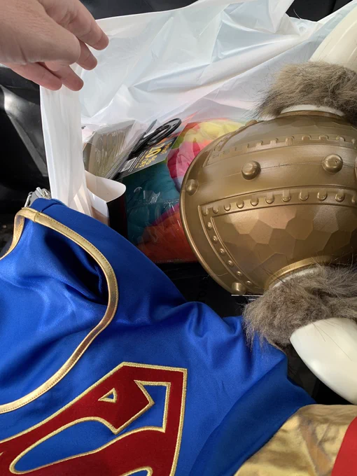 Costumes in a bag