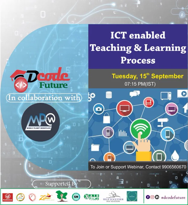 ICT enabled learning and teaching process