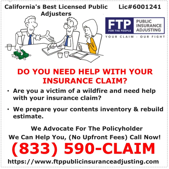 Let's Us Help You With Your Claim. Dont trust your insurance company. We advocate for the policyholder not the insurance company. If the insurance adjuster has an adjuster, why should you have your own?
