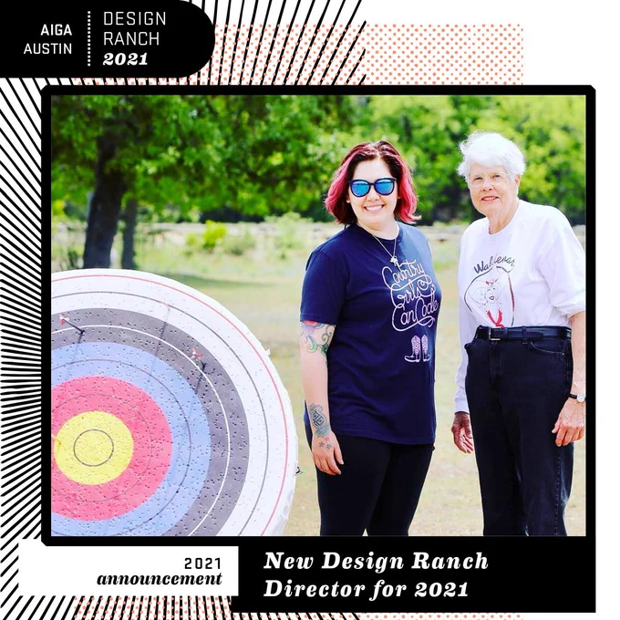 New Design Ranch Director, Jessica Tremblay, and Jill - the archery instructor at Camp Waldemar.