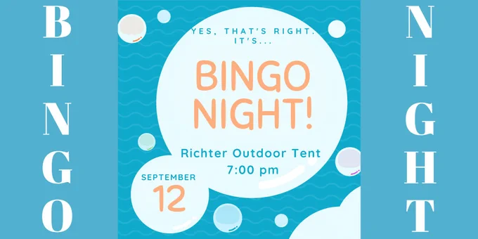 Bingo night graphic