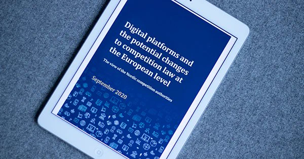 Bild på memorandum Digital platforms and the potential changes to competition law at the European level