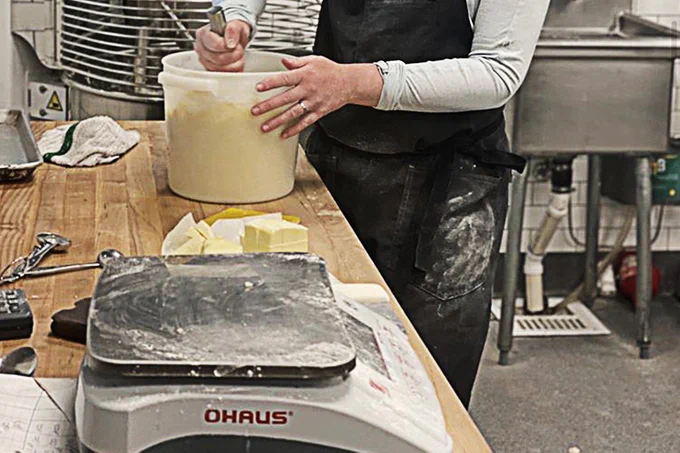 OHAUS in Alibi Wood Fire Pizzaria