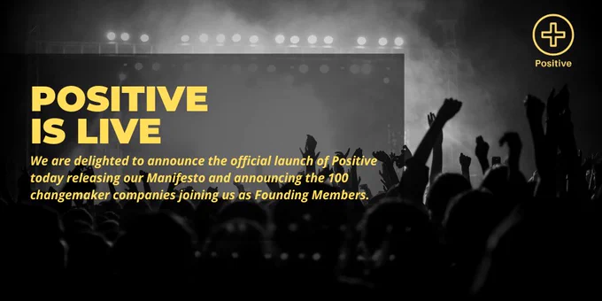 Positive launch event - we are live! 