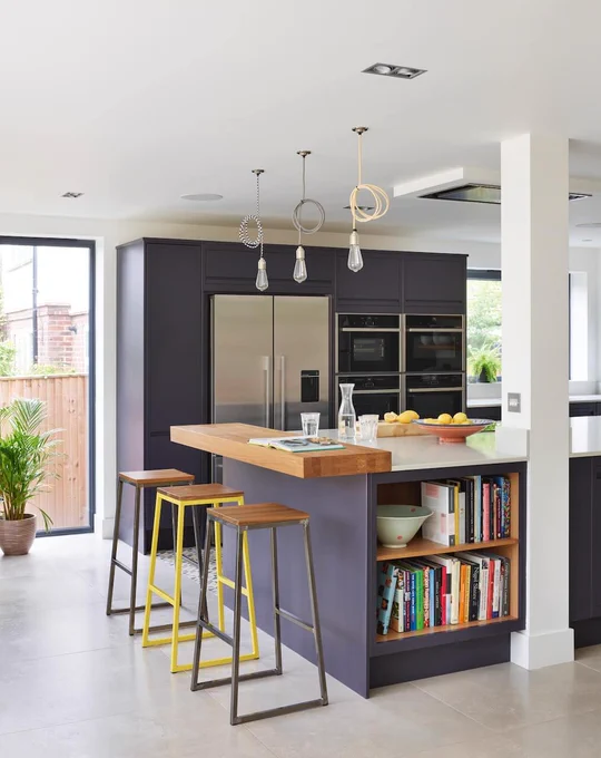 A complete transformation by @harveyjonesuk creates a family-sized kitchen space with @LindaEParker