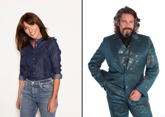 Image of Davina McCall and Laurence Llewelyn-Bowen in new version of Changing Rooms.