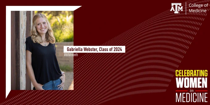 Graphic of Gabriella Webster, M1