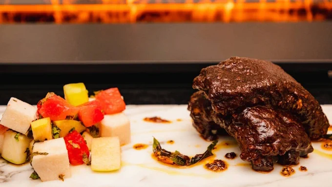 Vermilion's Blackened Chili Tamarind Ribs