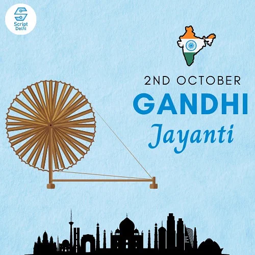 "I am endeavouring to see God through service of humanity, for all I know that God is neither in heaven , nor down below, but in everyone." 
 - MK Gandhi

On Gandhi Jayanti, let's salute the great soul. Jai Hind!

#scriptdelhi #scriptfoundation #gandhijayanti #jaihind #fatherofnation #india🇮🇳 #gandhiquotes