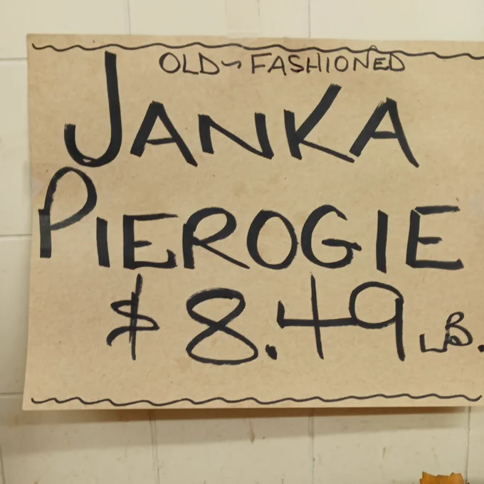 Janka Pierogie $8.48 lb. We do #realNews