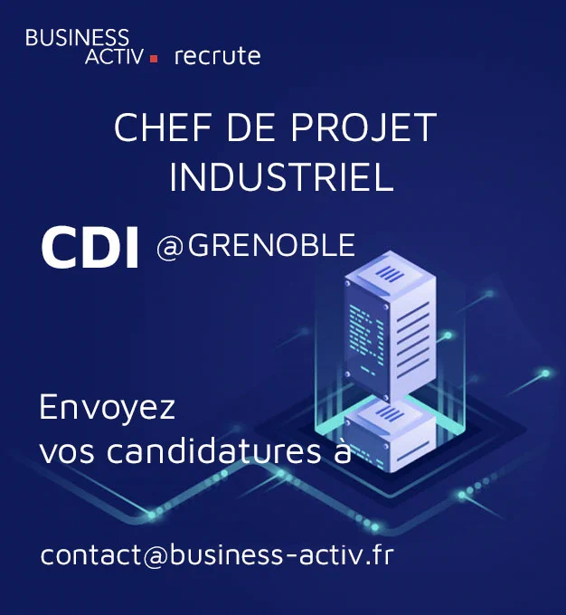CDI Chef de projet ERP industriel à Grenoble