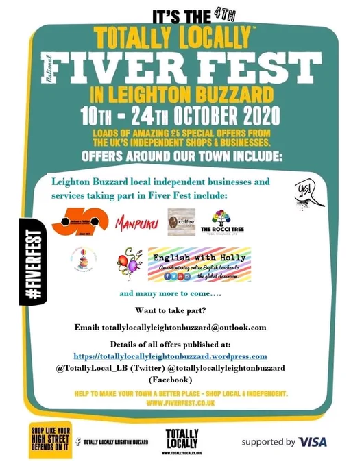 Fiver Fest October 2020 LB business logos