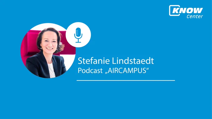 Stefanie Lindstaedt bei Podcast "Aircampus"