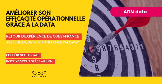 Améliorer son efficacité opérationnelle grâce à la data - Retour d'expérience de Ouest-France - Valoway - Conférence digitale