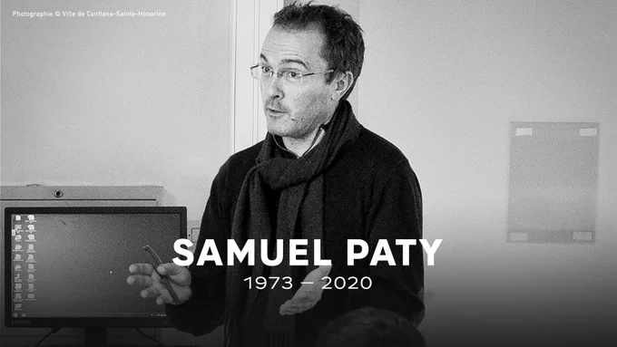 Samuel Paty, 1973 - 2020.