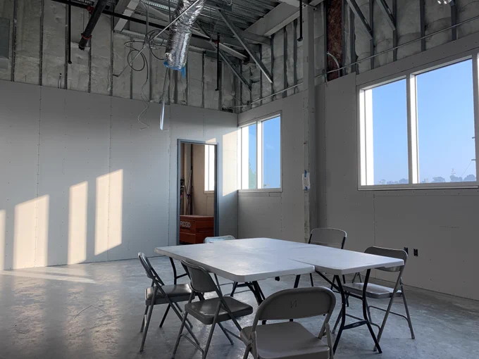 LA BioSpace upstairs conference room