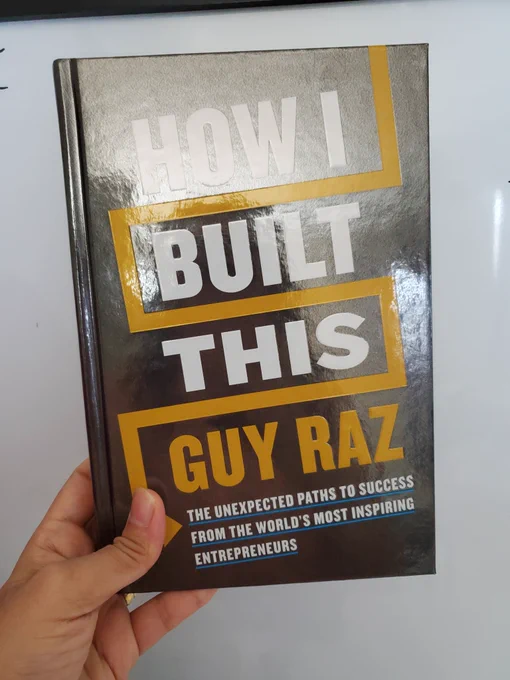 Book copy - How I Built This by Guy Raz