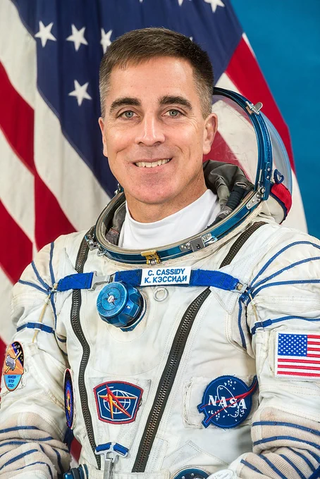 Expedition 63 commander Chris Cassidy of NASA