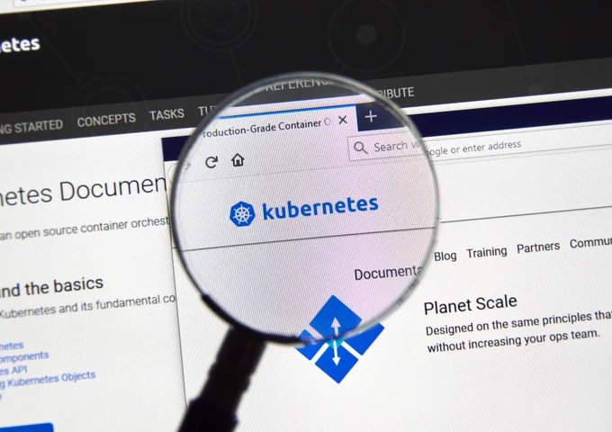Kubernetes Lupe am Desktop