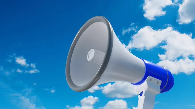 megaphone, device, loudspeaker