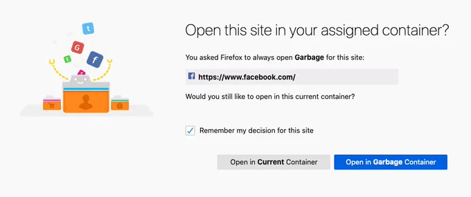 gave better names to my Firefox containers