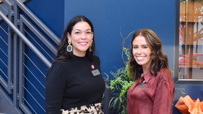 HANSA Community Manager Laura Jimenez and Community Associate Alexis Schwab