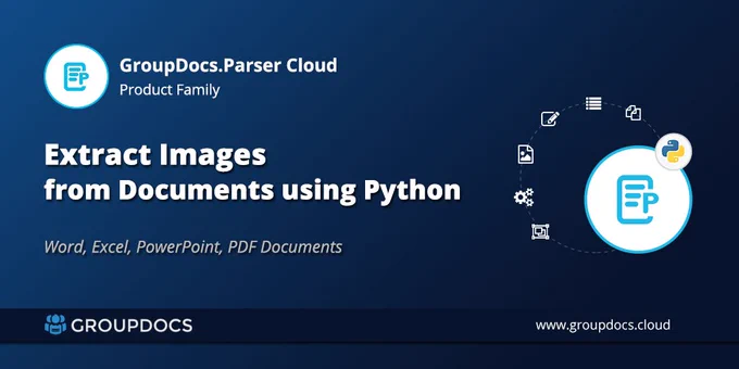 Extract Images from Documents using Python. The Cloud API efficiently allows images to be extracted from word-processing documents, spreadsheets, presentations, PDF and other documents using Python SDK. Running examples are shown for better understanding.