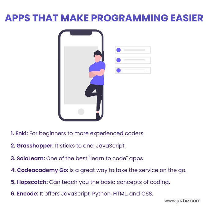 Want to learn to code but can't afford a course? 

Coding apps are the smart answer, letting you learn to code wherever you go.


#jozbiz #coding #codingapps #apps #learntocode #android #ios #apps #programming