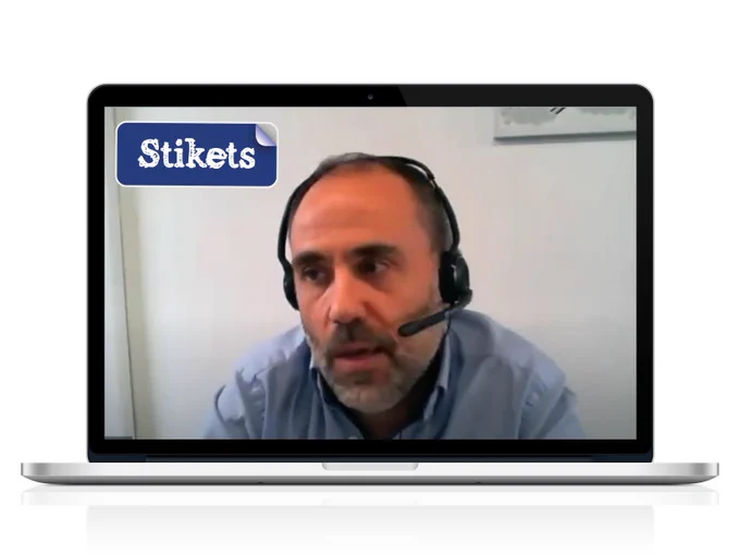 Antoni Ribas, MD de Stikets nos presenta el proyecto de atención al cliente Stiky