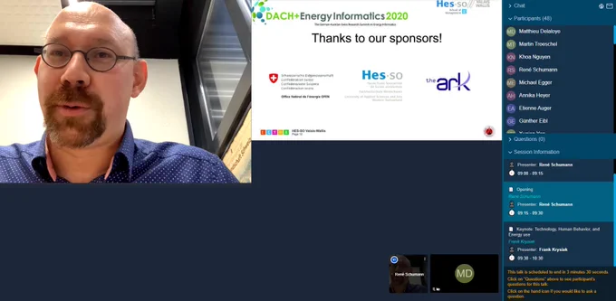 Energy Informatics 2020, Sierre, Valais, Switzerland