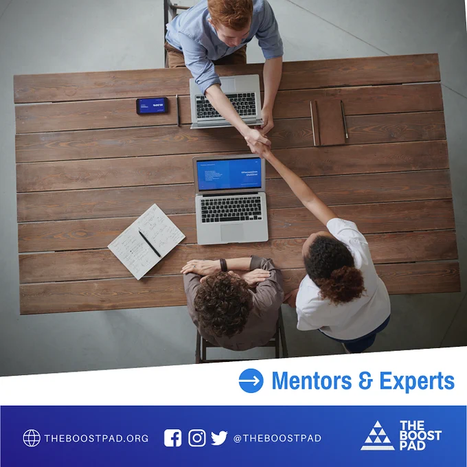 The Boost Pad Mentors & Experts