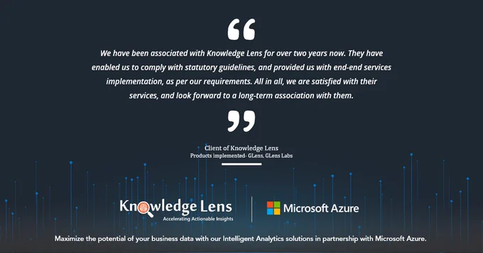 Customer Testimonial, Microsoft Partnership 
