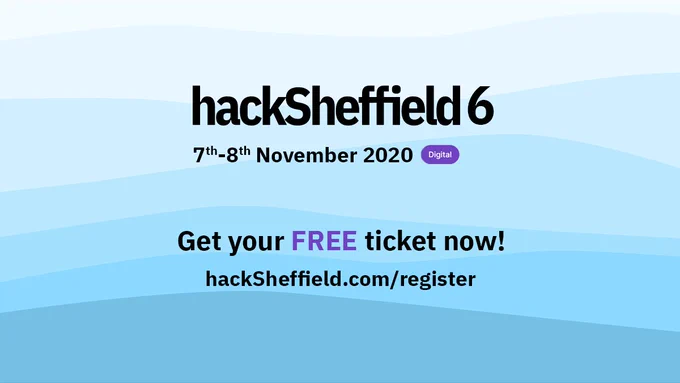 hackSheffield 6 banner image