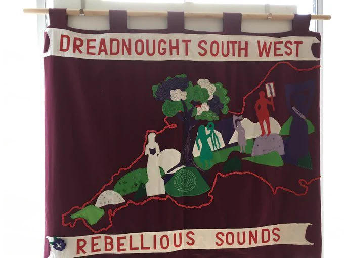 Dreadnought South West hand made banner 