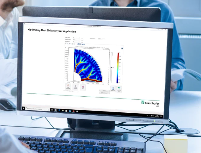 Fraunhofer Lighthouse project futureAM: Component design using multiphysics simulations to generate production-ready 3D models at Fraunhofer IAPT, Hamburg.
© Fraunhofer.
