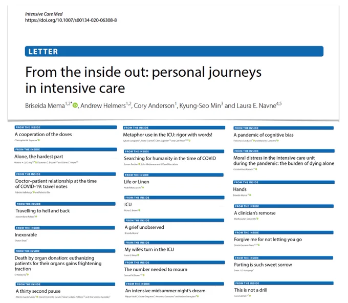 Some of the articles published in the "From the inside" section of @youricm in the past 2 years