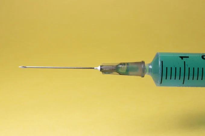 syringe, needle, medical