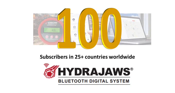 Hydrajaws Bluetooth Digital System reaches over 100 subscribers in 25  countries