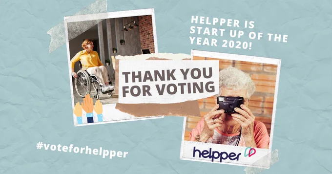 Helpper is the winner of Startup of the Year 2020