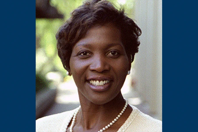 Portrait image of Dr. Lisa Cook. 